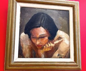 Rare painting by Bethune now at his birthplace.