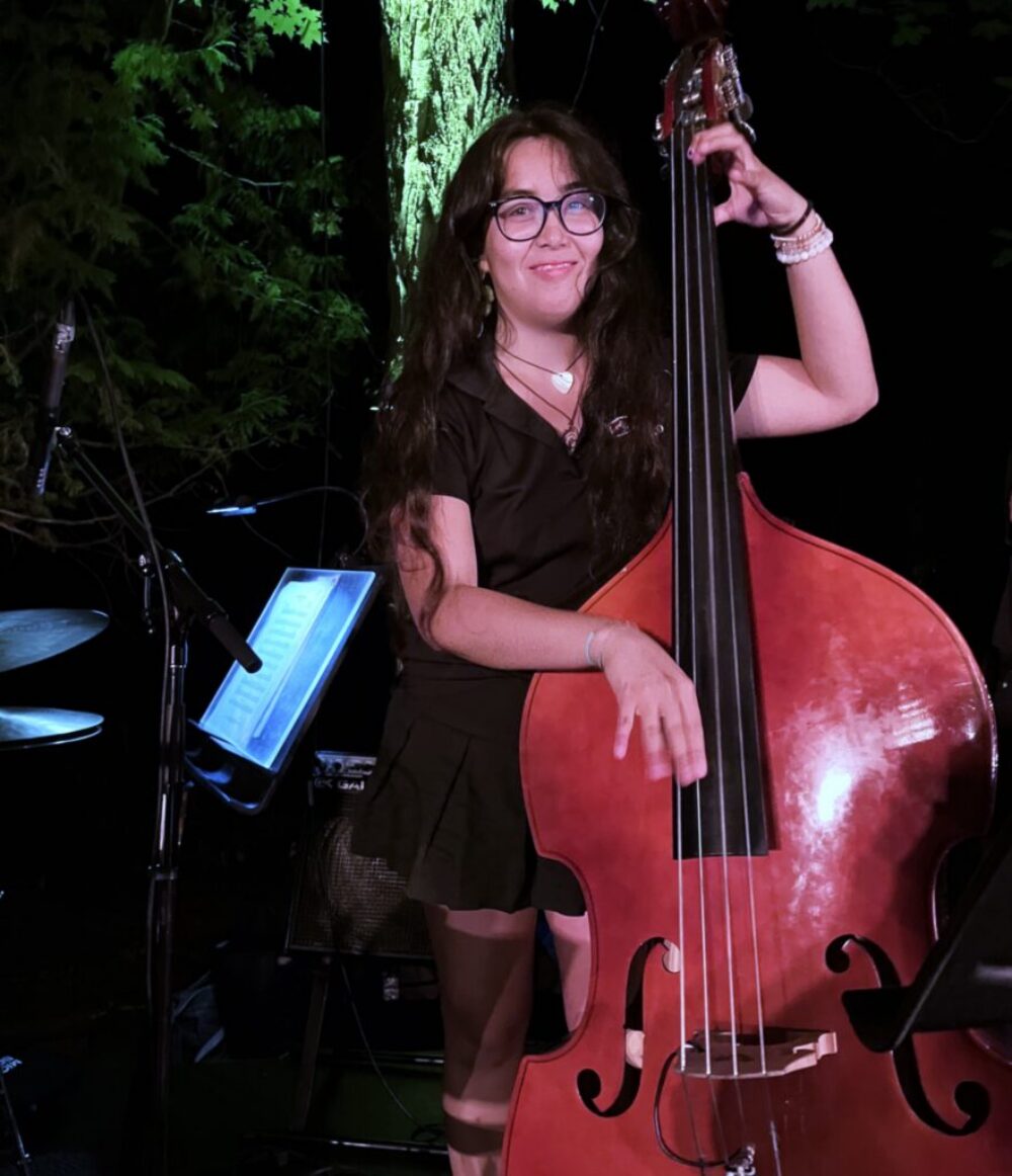 The grooviest double bass player in Windermere. The grooviest double bass player in Windermere.