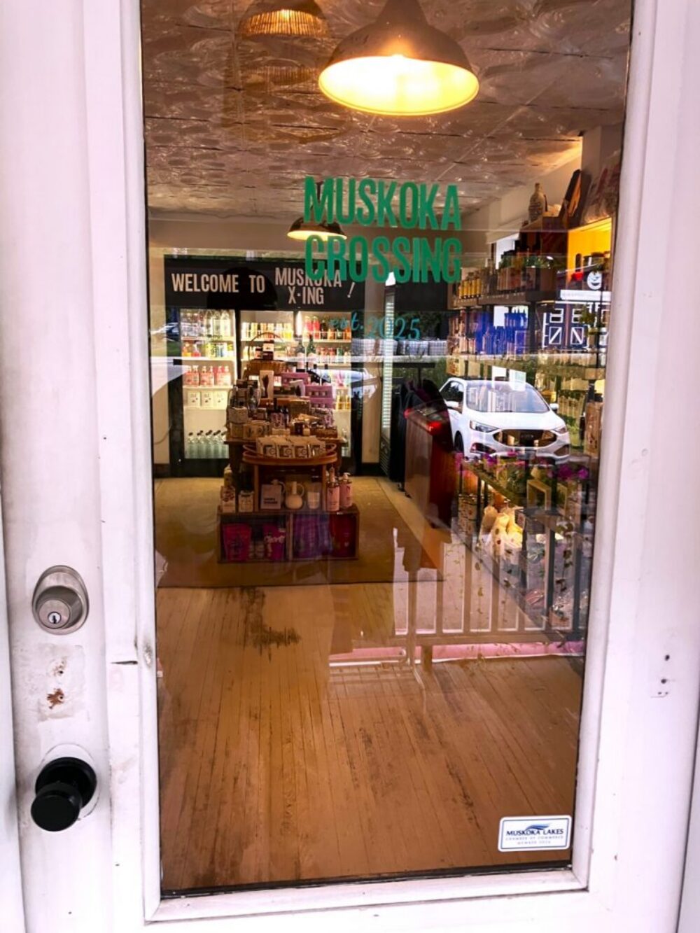 Enter Muskoka Crossing and the old Torrance General Store has a new world look with the same cottage country feel. Enter Muskoka Crossing and the old Torrance General Store has a new world look with the same cottage country feel.