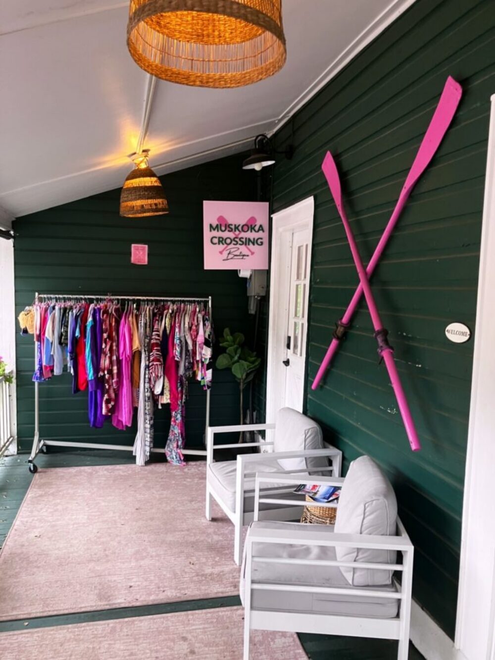 The Crossroads Boutique has more inside including groceries, provisions. The Crossroads Boutique has more inside including groceries, provisions.