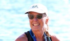 diane blue smile