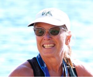 diane blue smile